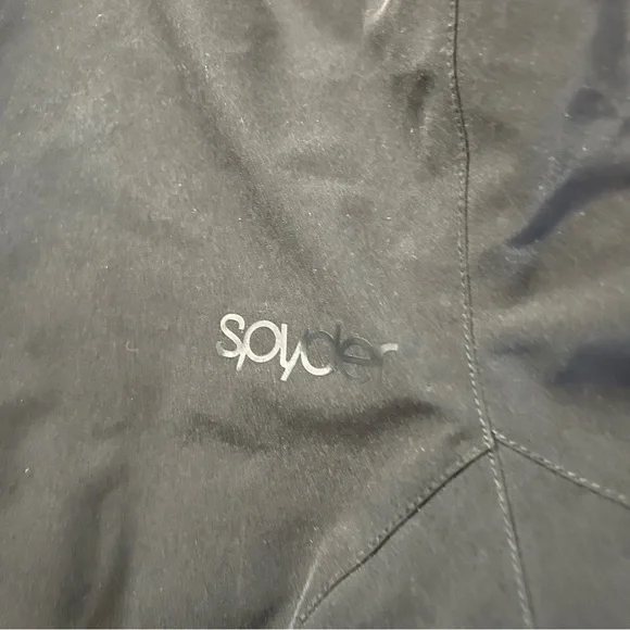 Spyder Down Filled Black Ski Jacket - Picture 5 of 6